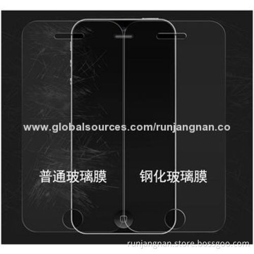 Tempered-glass Screen Protector for iPhone 4/4S, Anti-fingerprint